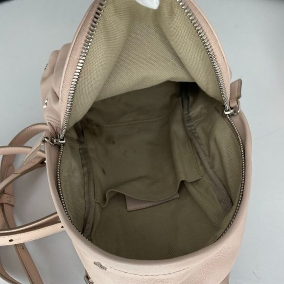 GIVENCHY Light Pink Mini Leather Cross Embellished Backpack - Picture 6 of 10